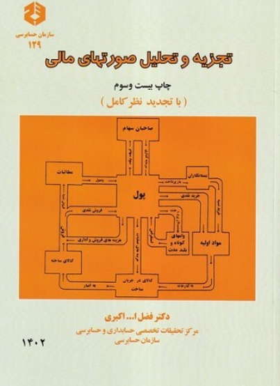 کتاب نشریه 129 تجزیه تحلیل صورتهای مالی سازمان حسابرسی